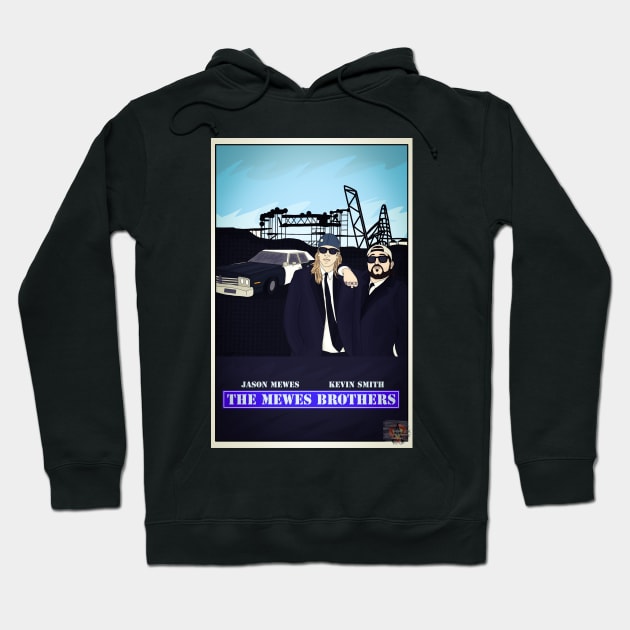 The Mewes Brothers Hoodie by AndrewValdezVisuals